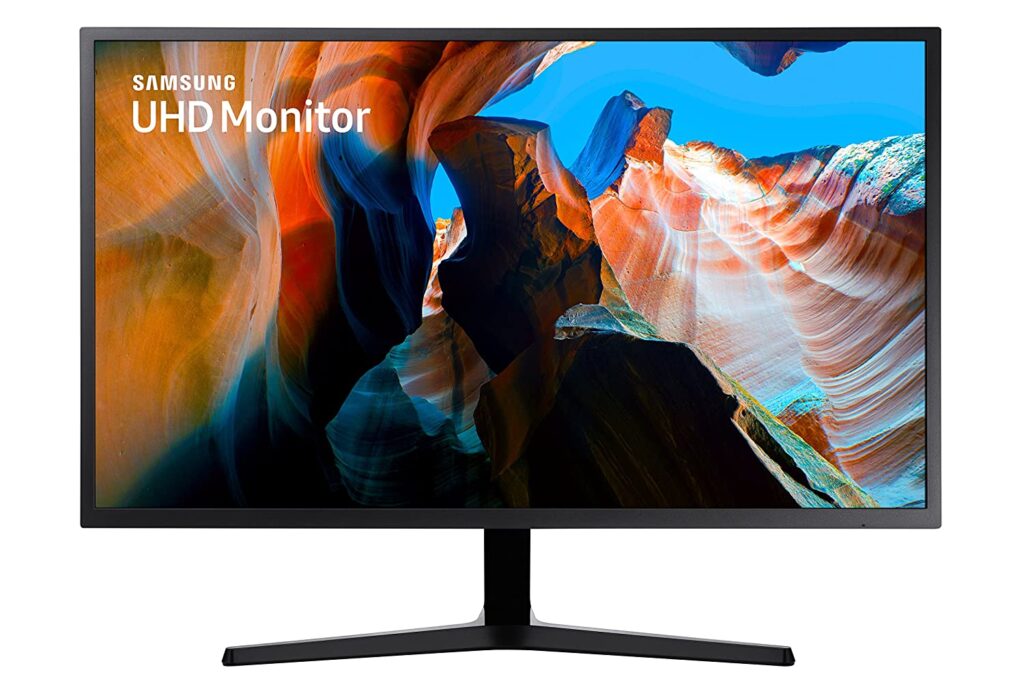 Samsung 32-inch (80.01cm) Flat UHD Monitor with 178 Degree Viewing Angle – LU32J590UQWXXL