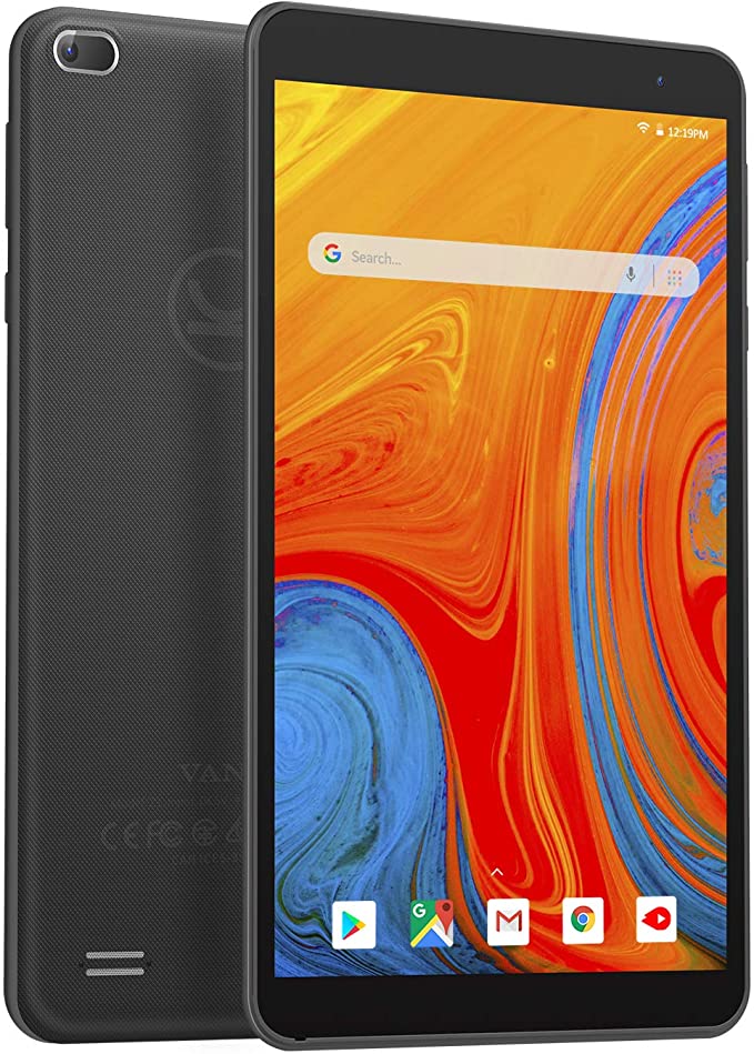 VANKYO MatrixPad Z1 Upgrade 7 inch Tablet, Android 10, 32GB Storage, Quad-Core Processor, IPS HD Display, Wi-Fi, Bluetooth, Black